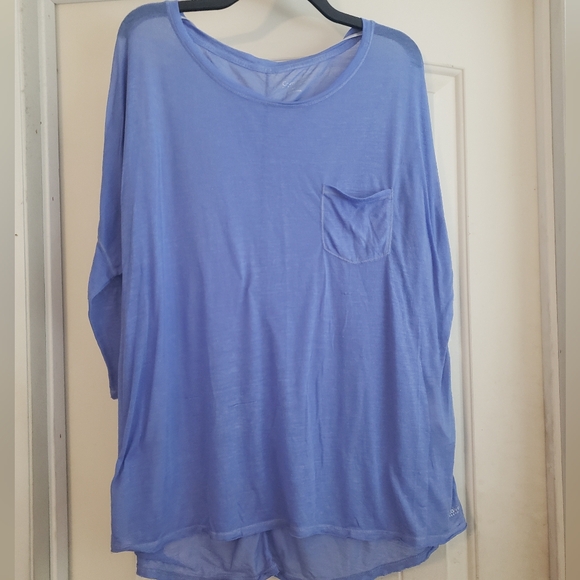 Calvin Klein Performance sheer tunic style oversized top size medium - Picture 6 of 13